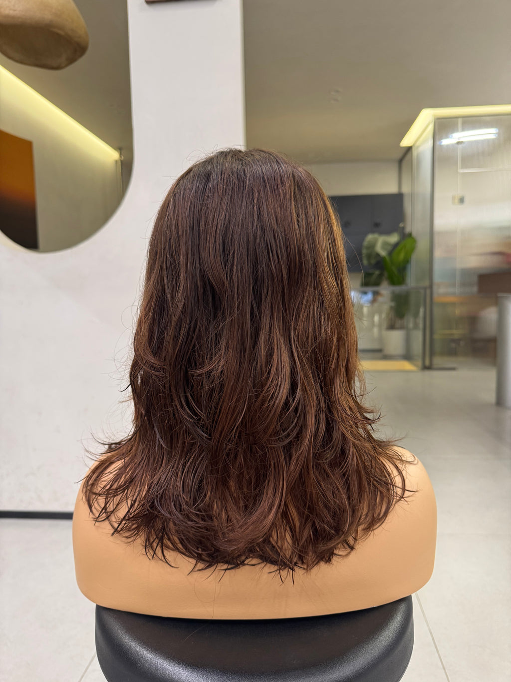 MEL | Mocha Mousse Brown Lace Top Wig