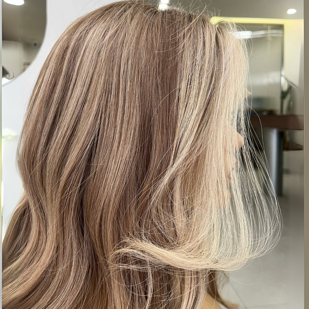 GIANNA | Cool Vanilla Blonde Lace Top Wig