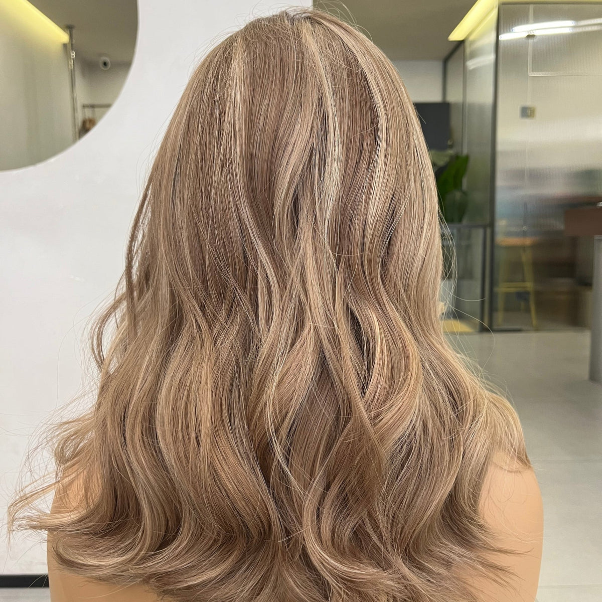 GIANNA | Cool Vanilla Blonde Lace Top Wig