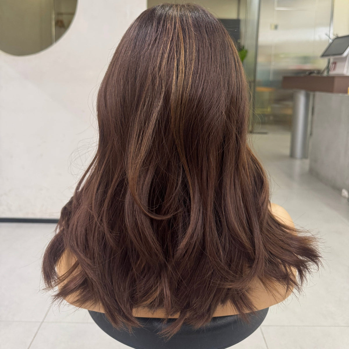 CHARLOTTE | Caramel Money Piece  | Lace Top Wig