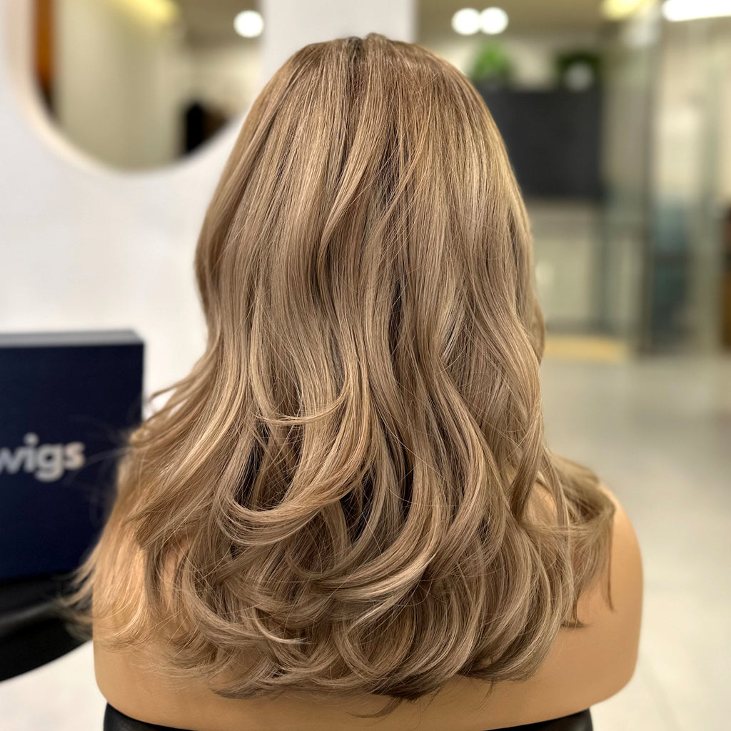 FIORELLA | Honey-Kissed Balayage Lace Top Wig