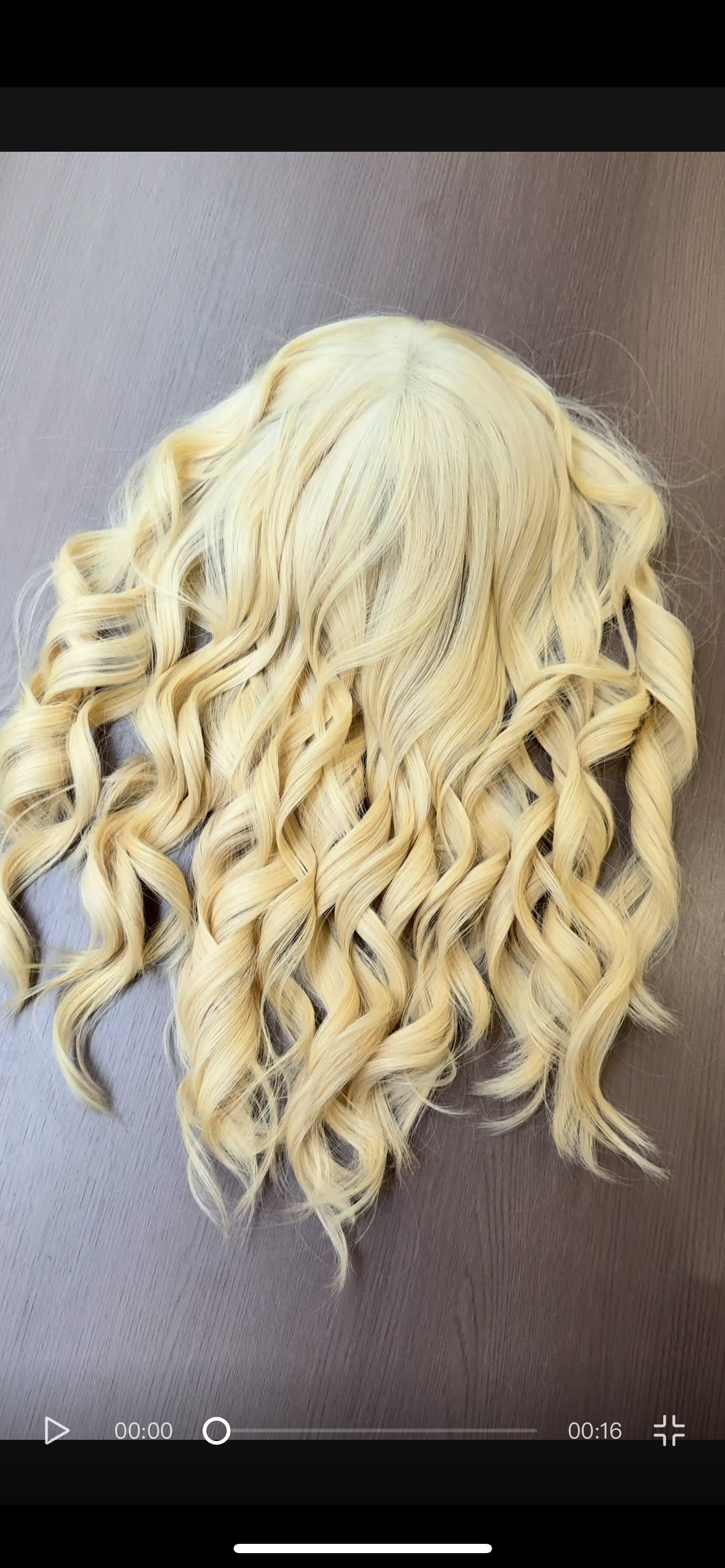 NICOLE | Platinum Blonde Beach Wave | 24" Raw Mongolian Lace Top