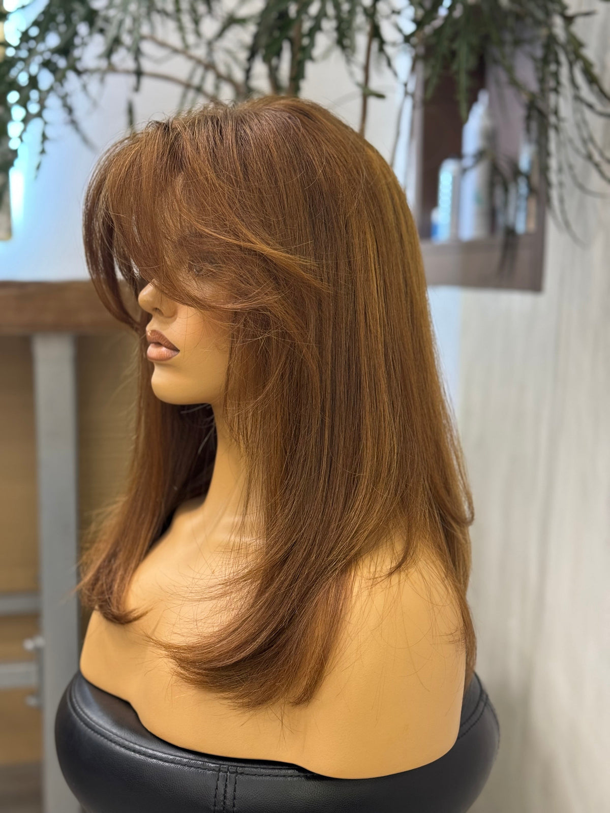 AUDREY | Caramel Chestnut | Lace Top Wig
