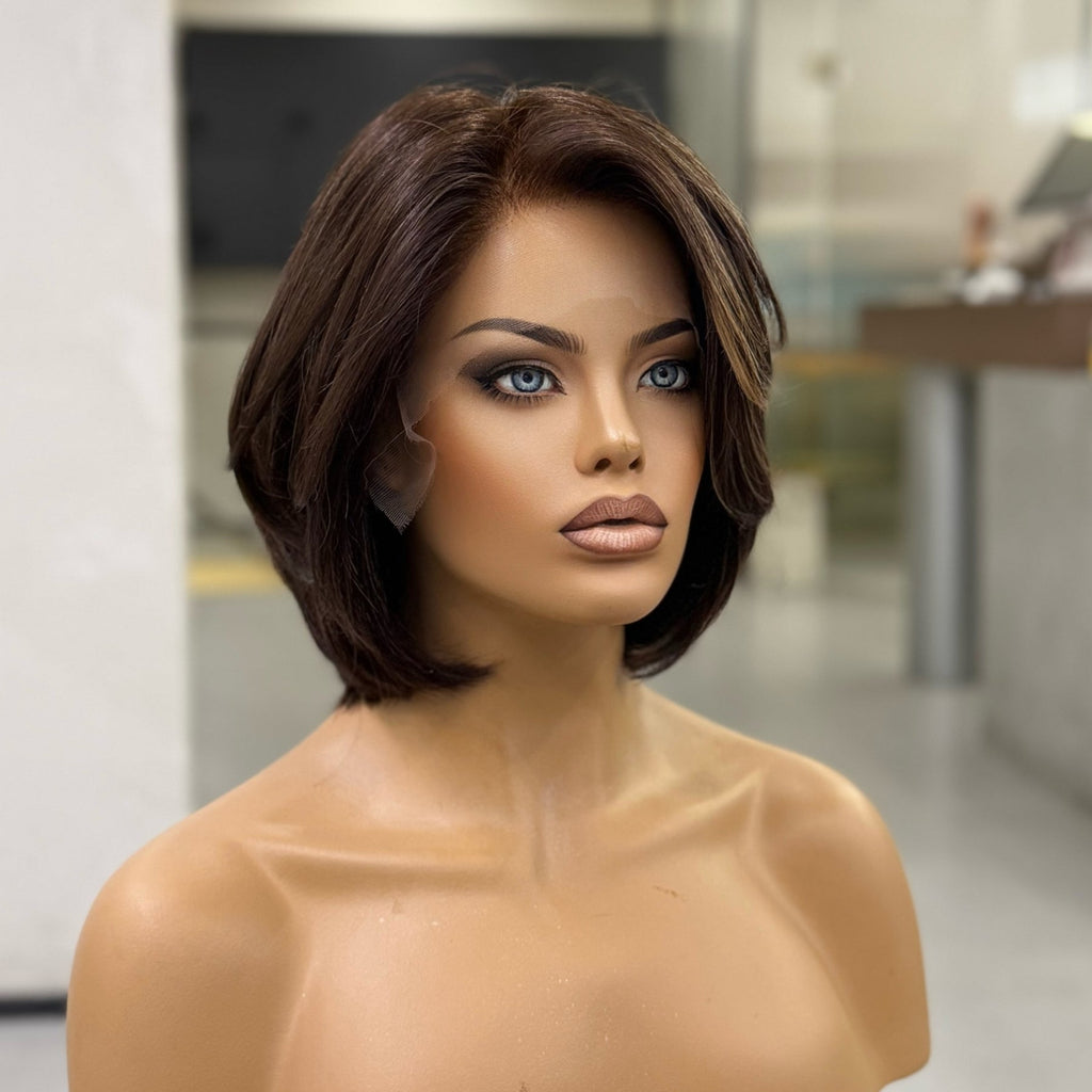 KAMYLA | Sun-Kissed Layered Lob Lace Top Wig