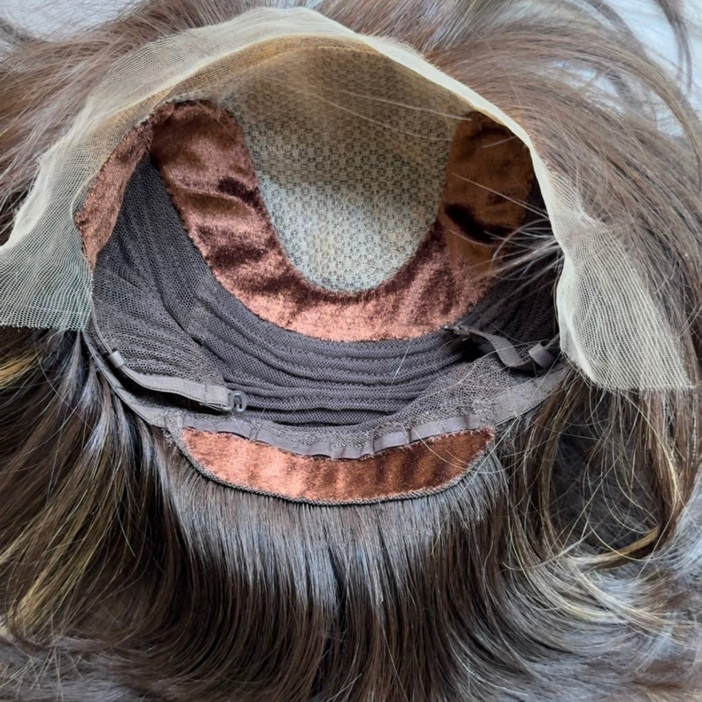 KAMYLA | Sun-Kissed Layered Lob Lace Top Wig