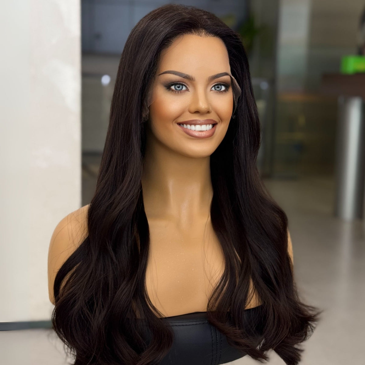 MELANIE | Raw Virgin Brown Lace Top Wig