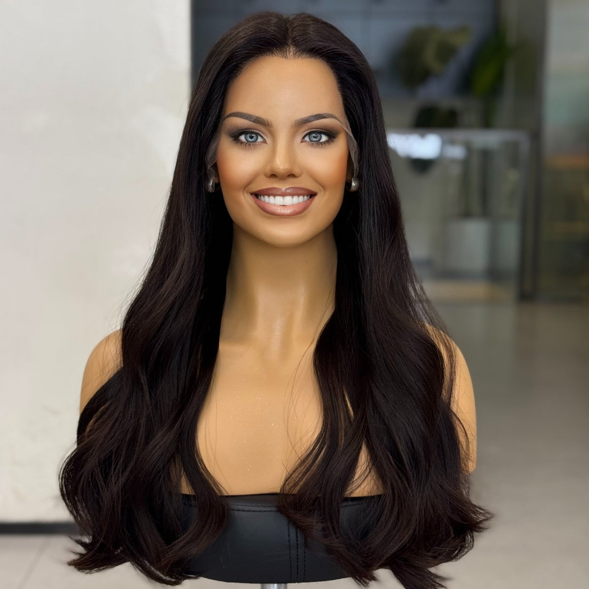 MELANIE | Raw Virgin Brown Lace Top Wig
